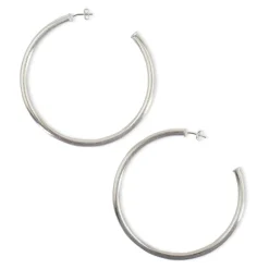 Store Everybody'S Favorite Hoops Silver Jewelry
