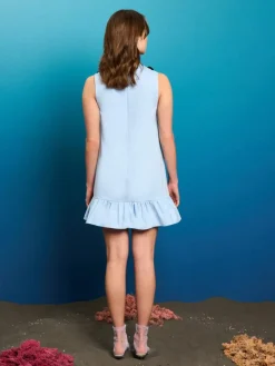 Online Capri Crochet Mini Dress Mini