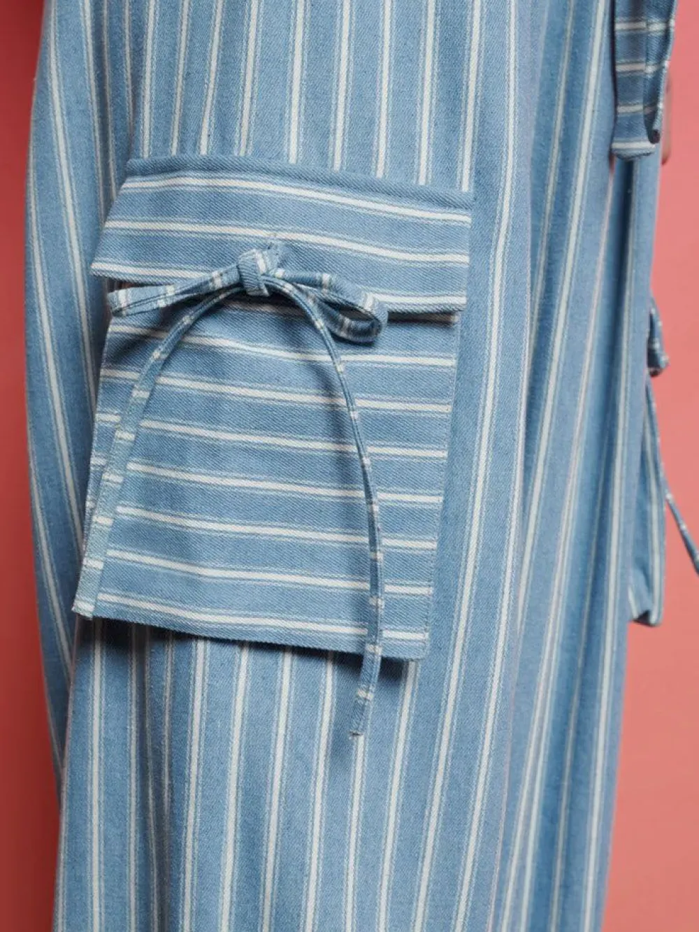 Cheap Cleo Striped Cargo Trousers Pants
