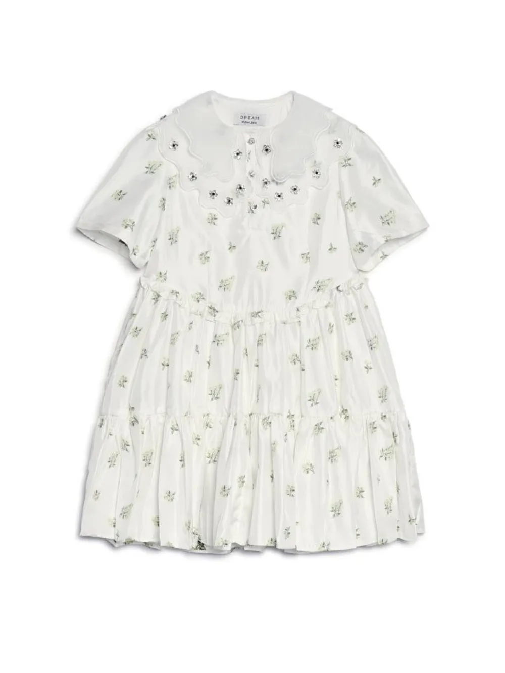 Fashion Ditsy Pick Mini Dress Mini