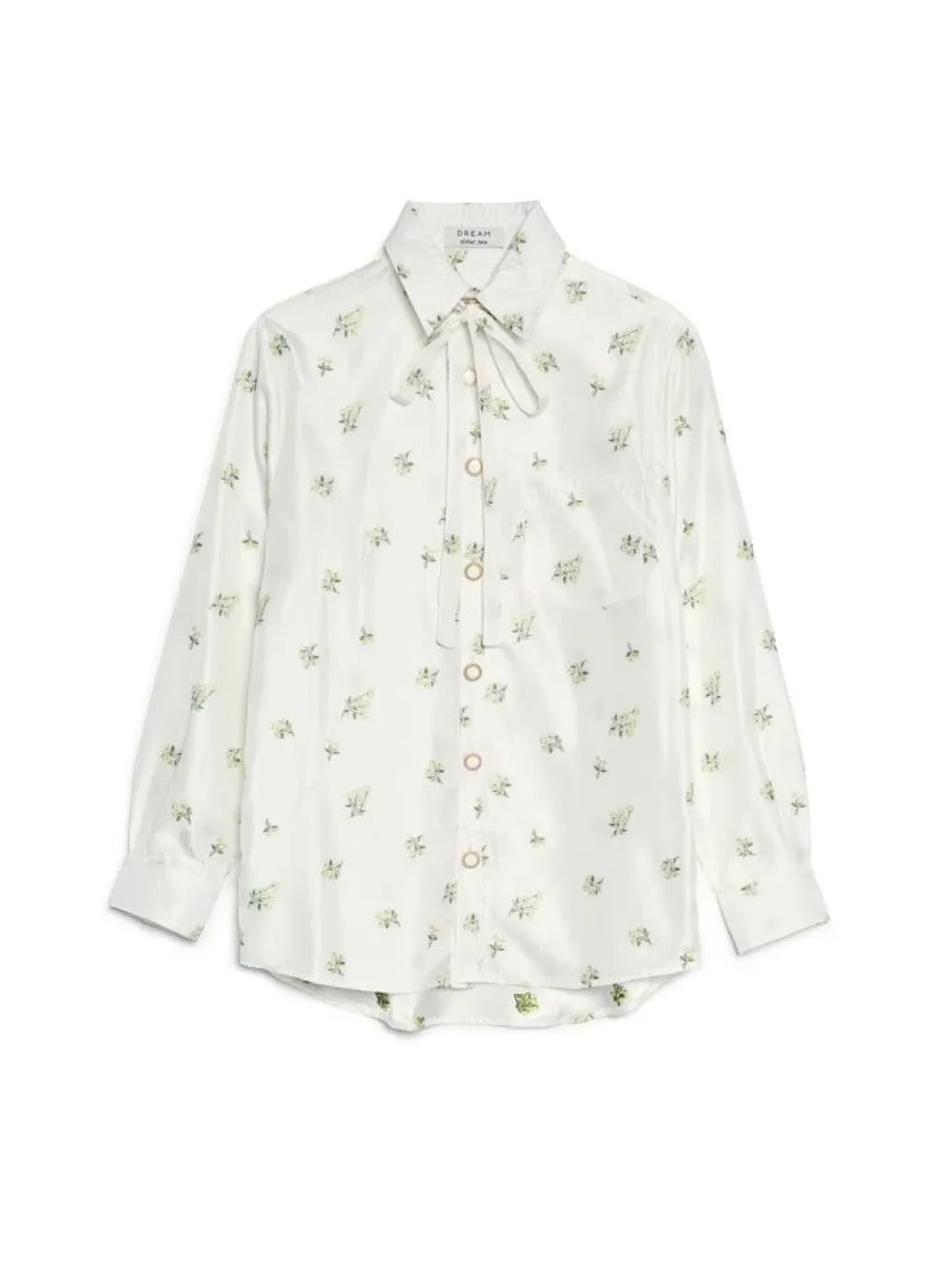Clearance Ditsy Pick Shirt - Pearled Ivory Blouses