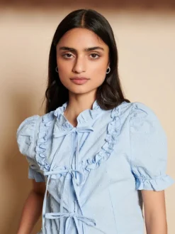 Online Marmalade Bow Top Blouses