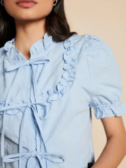 Online Marmalade Bow Top Blouses