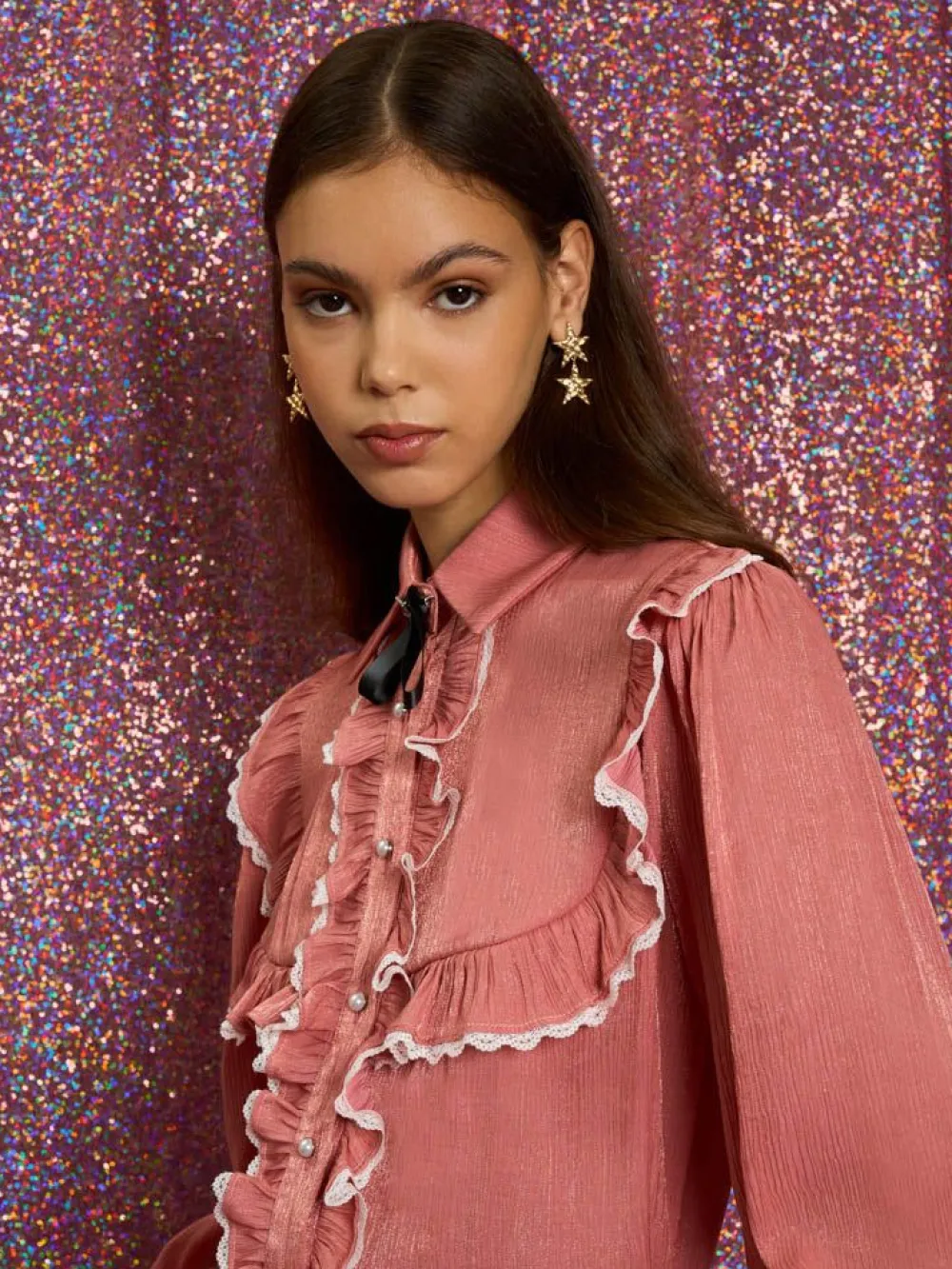 Discount Melody Ruffle Blouse Blouses