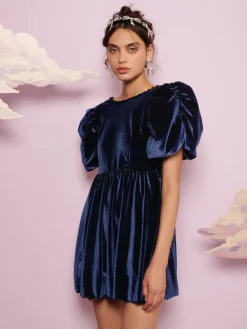 Online Spell Velvet Mini Dress Mini