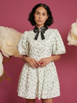 Flash Sale Wonder Flower Mini Dress Mini