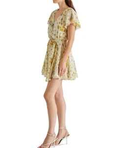 Best Kirsty Floral Chiffon Minidress Mini