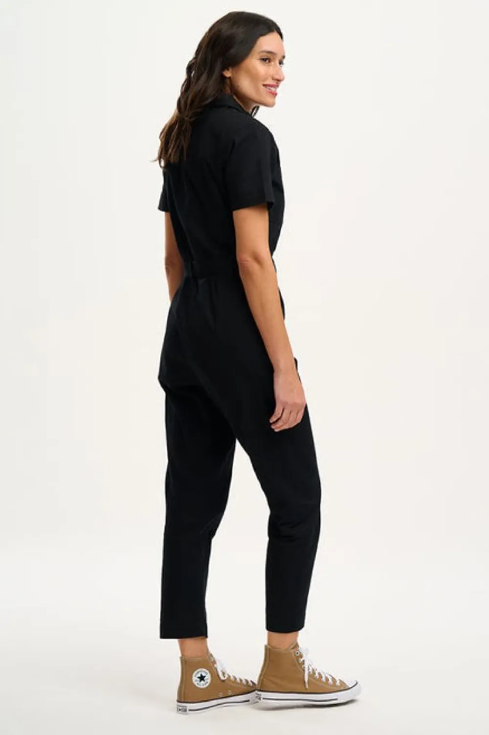 Outlet Billy Boilersuit Leopard Pocket Jumpsuit