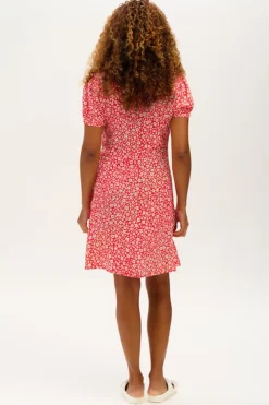 Flash Sale Gail Dress Rainbow Daisies Mini