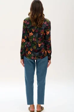 Clearance Joy Shirt Jungle Life Blouses