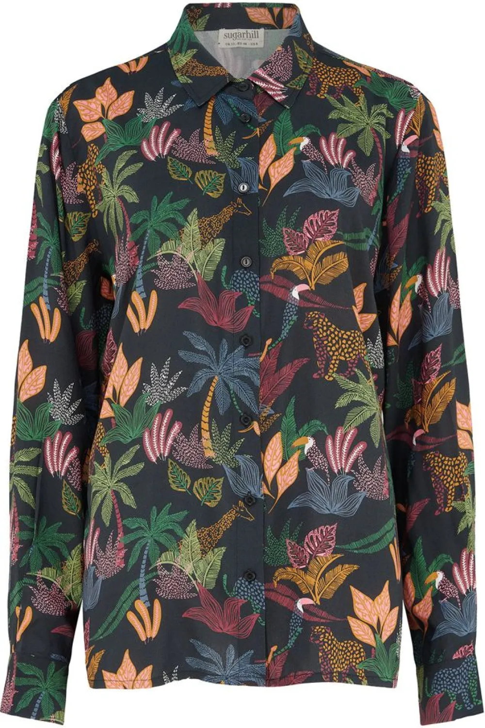 Clearance Joy Shirt Jungle Life Blouses
