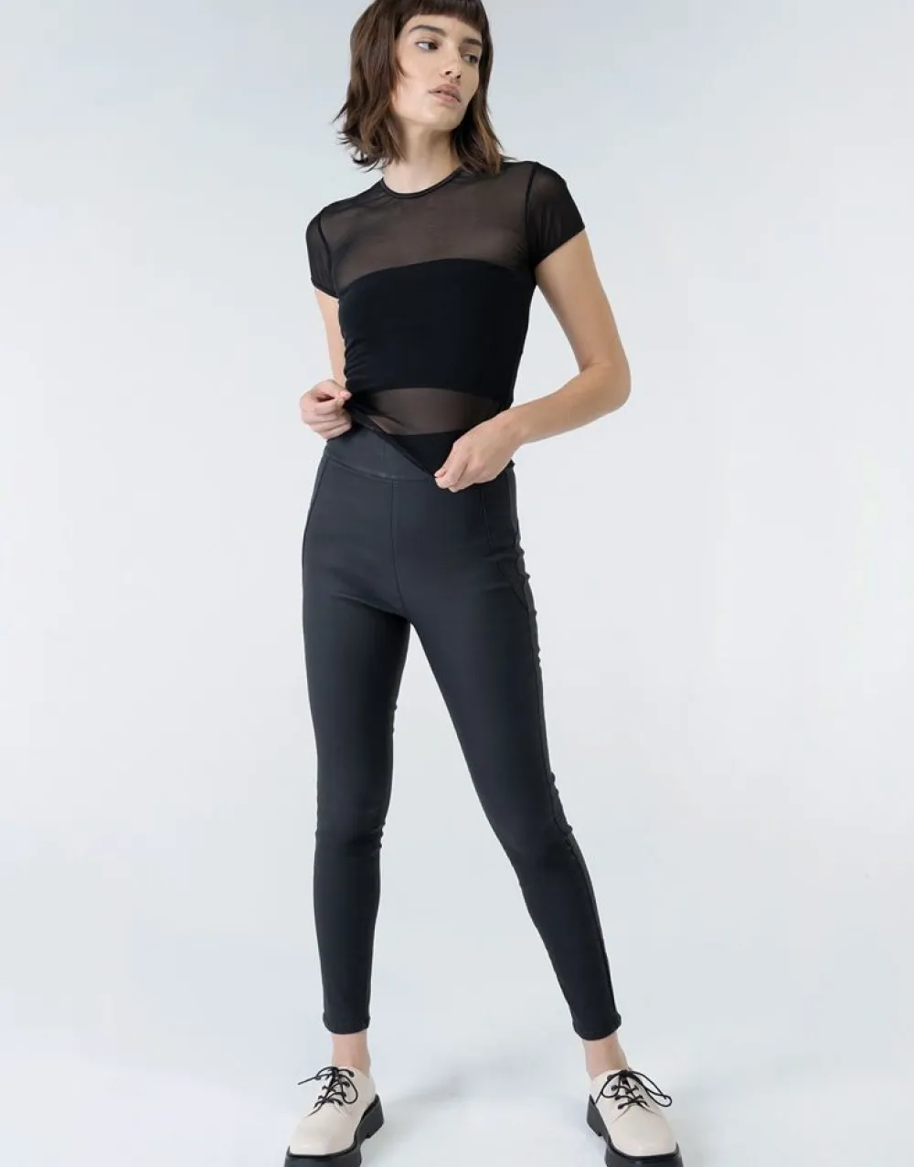 Clearance Ava Vegan Legging In Burnished Leggings