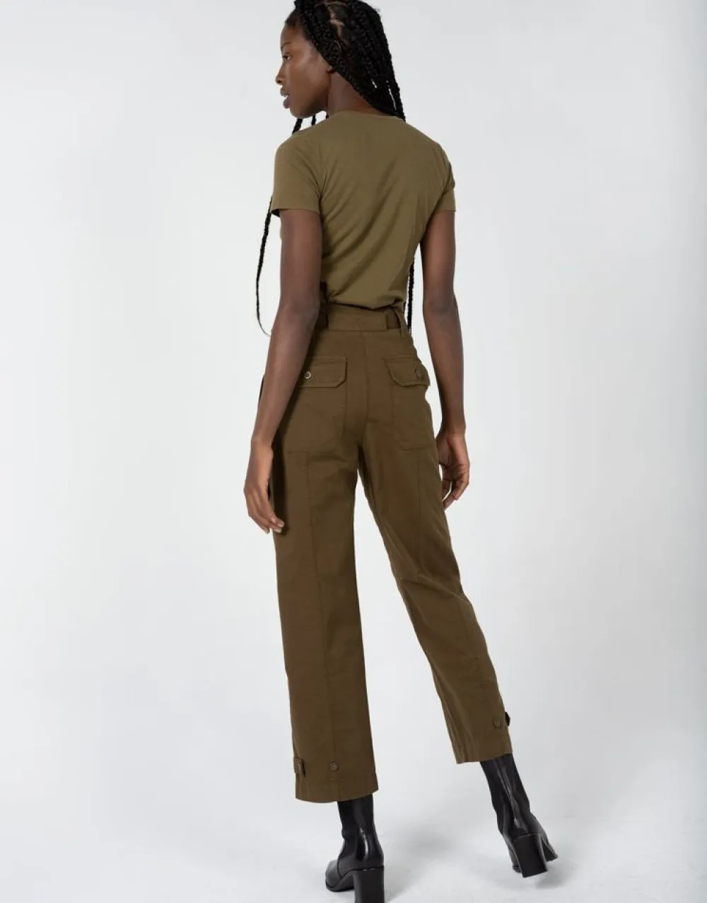 Best Mia Belted Utility Pant Earth Pants