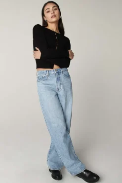 Best Sale Rumi High-Rise Stacked Leg In Highland Jeans